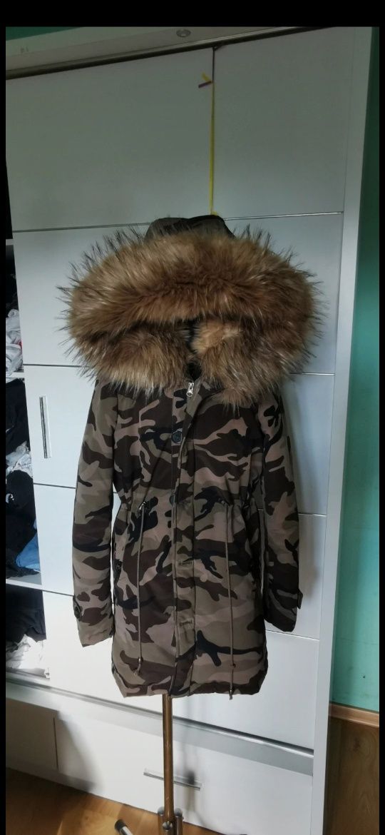 Parka moro rozmiar S/36