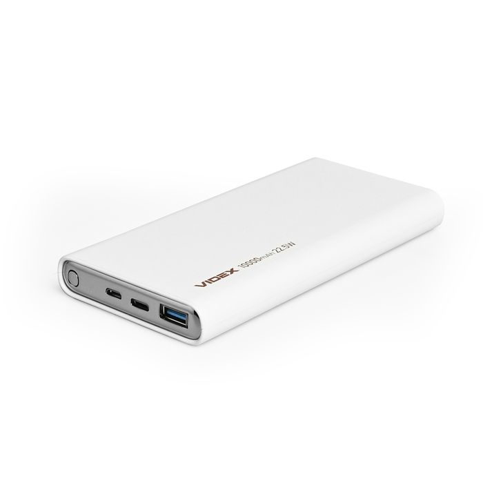 Повербанк 10000mAh VIDEX VPB-310 22.5W White