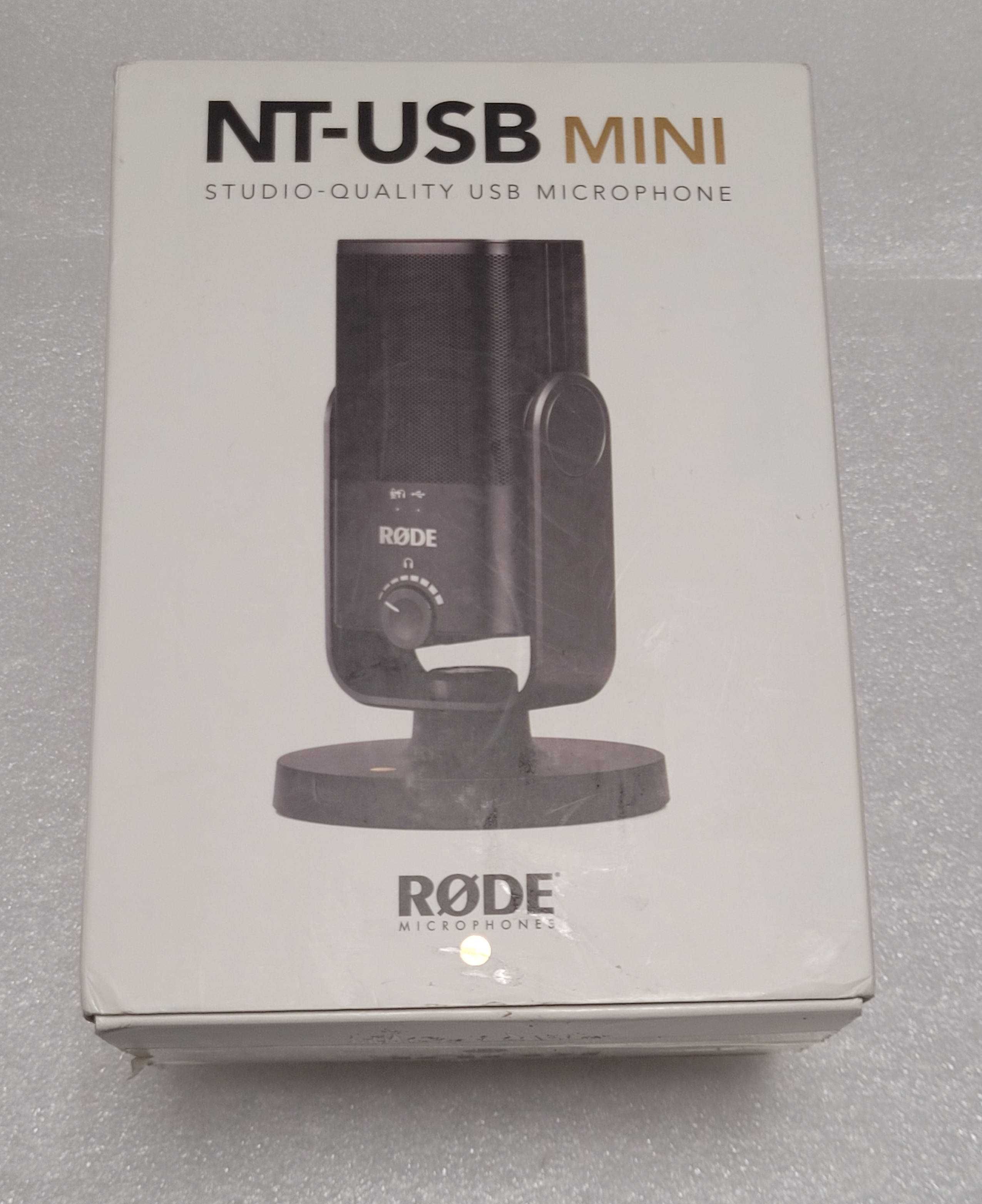 Rode NT-USB Mini Studio Quality Mikrofon USB Podcast Stream