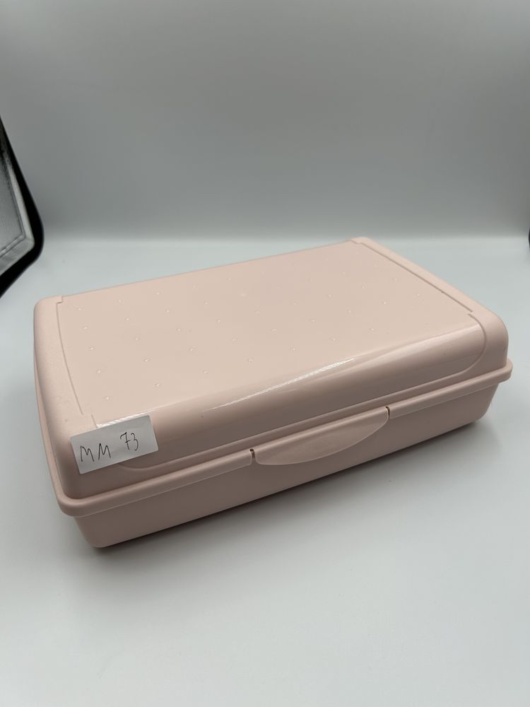 Pojemnik click box różowy śniadaniówka lunchbox