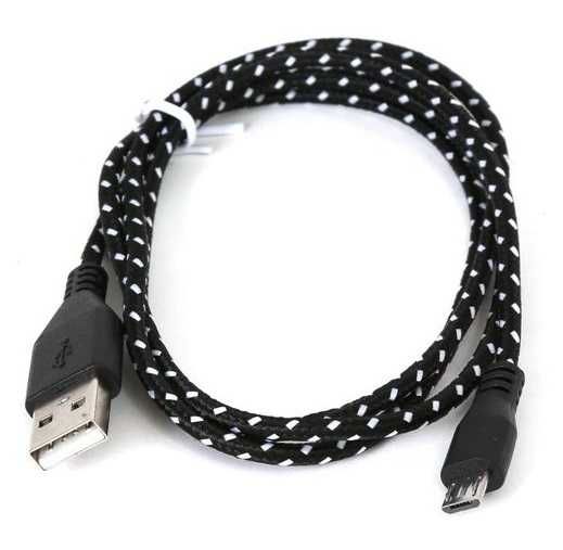 Kabel Micro USB Oplot MicroUSB czarny 1m  ** Video-Play Wejherowo