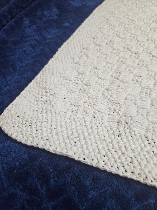 Koc kocyk bawełniany ręcznie robiony