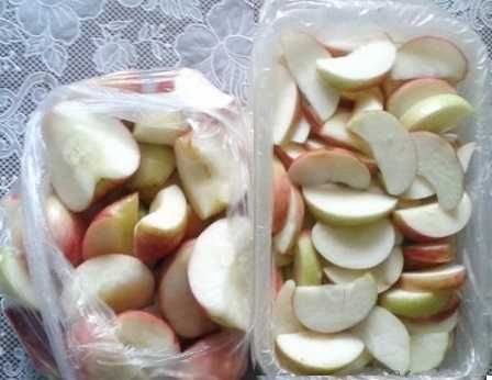 Продам замороженные яблоки