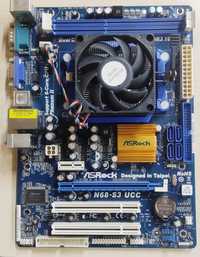 Материнська плата ASRock N68-S3 UCC (sAM3, GF 7025, DDR3) + СPU
