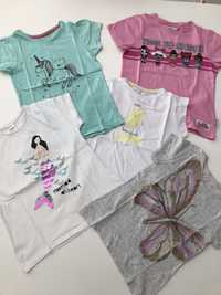 Conjunto t-shirts menina 7-8 anos