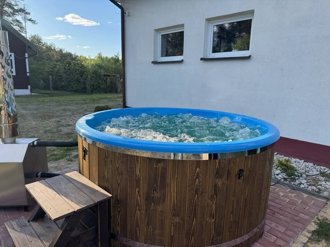 Domek całoroczny z balią