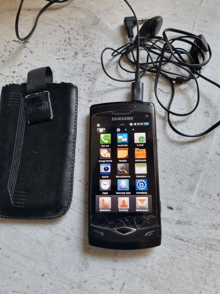 Telefon Samsung Wave GT-S850 uszkodzony