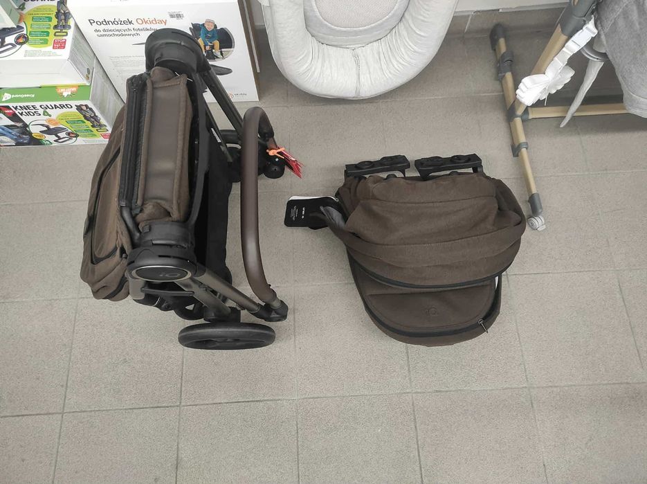 Wózek dziecięcy Anex IQ Premium 3w1 Teddy, Z EKSPOZYCJI, NA KLUCZYK