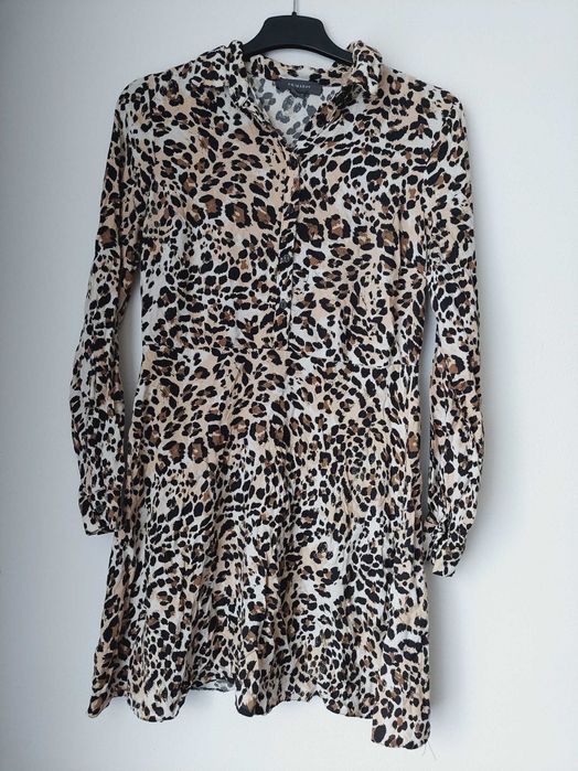 Sukienka koszulowa w panterkę Primark 38