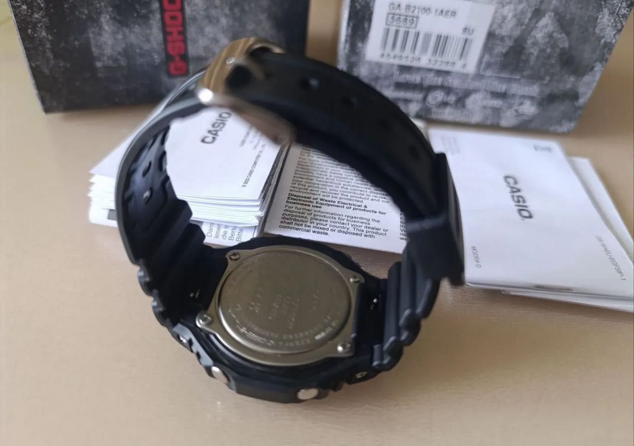 Мужские наручные часы Сasio g shock GA- B2100 1-A