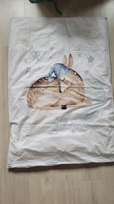 Kołdra,podszka + posciel i poszewka z Jelonkiem, Baby.120x80.