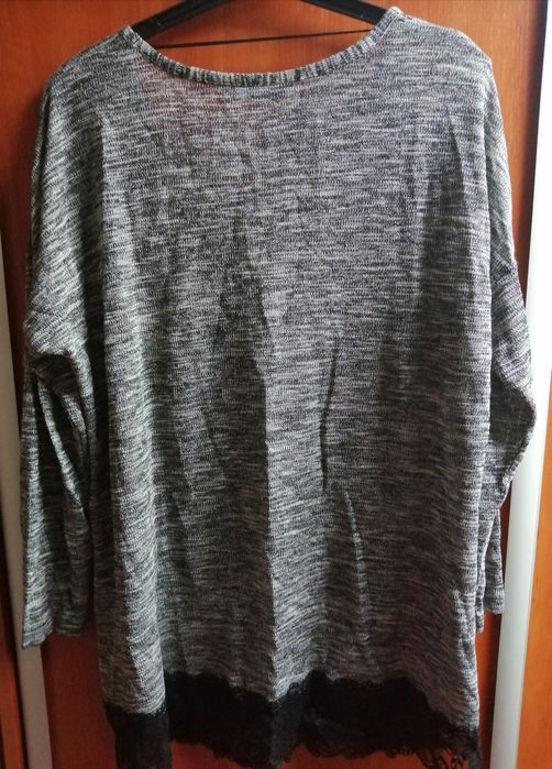 ŁADNA duża Tunika ULLA POPKEN z długim rękawem XXXL stan jak nowa