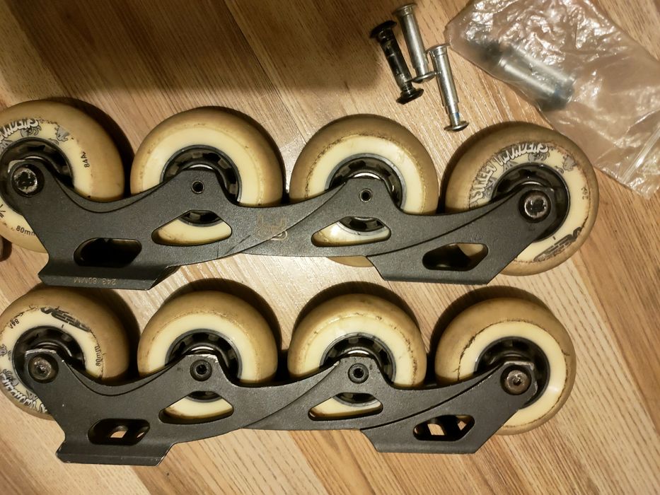 Szyny płozy Seba FR 4 X 80 mm street invaders SSM 165 mm