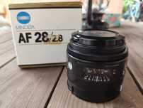 Minolta 28 2.8 jak nowa do Sony A