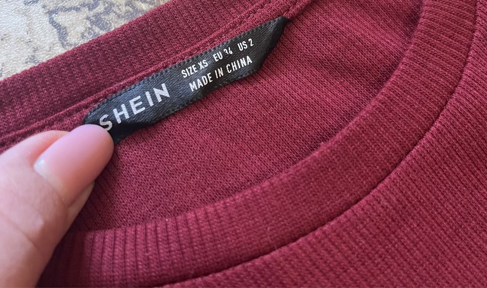 Сукня в рубчик Shein