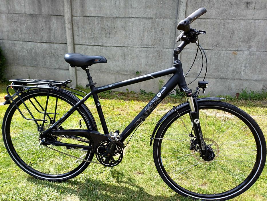 Rower Trekkingowy PEGASUS PREMIO SL Koła 28 Cali ALFINE 11 Ham Tar Hyd