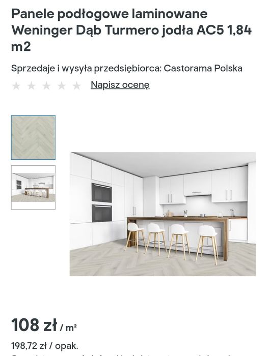 Panele Weninger Aqua AC5  Jodła Dąb Turmero jodełka 4v 1gat 67,5m2