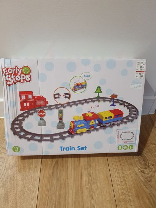 Nowy zestaw tory + pociąg interaktywny