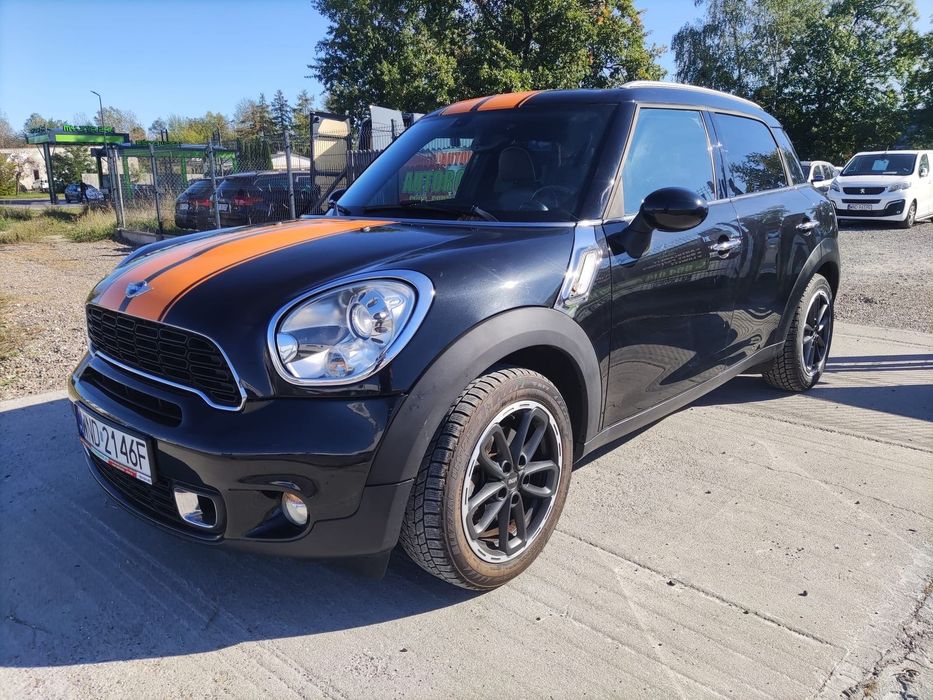 MINI Countryman 2,0D 143KM Potwierdzony przebieg Skóra Navi Klima Podgrzewane fotele.