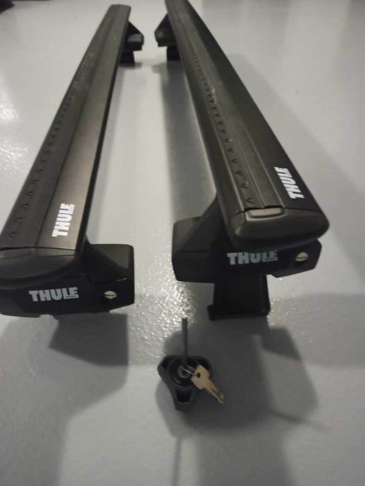 Bagażnik dachowy Toyota CHR - Thule Evo 2024 - stan idealny