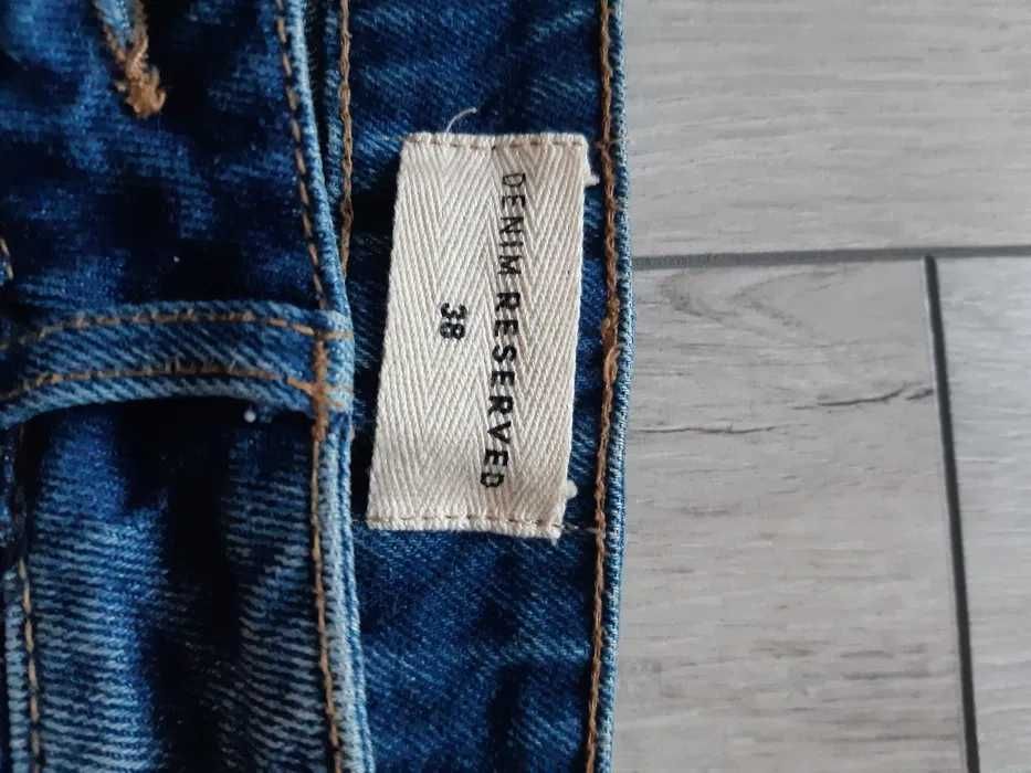 Spodnie jeans 38 7/8 jak nowe