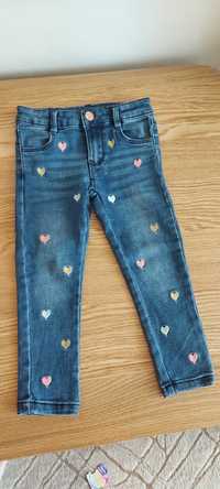 Spodnie jeansowe nowe r.98