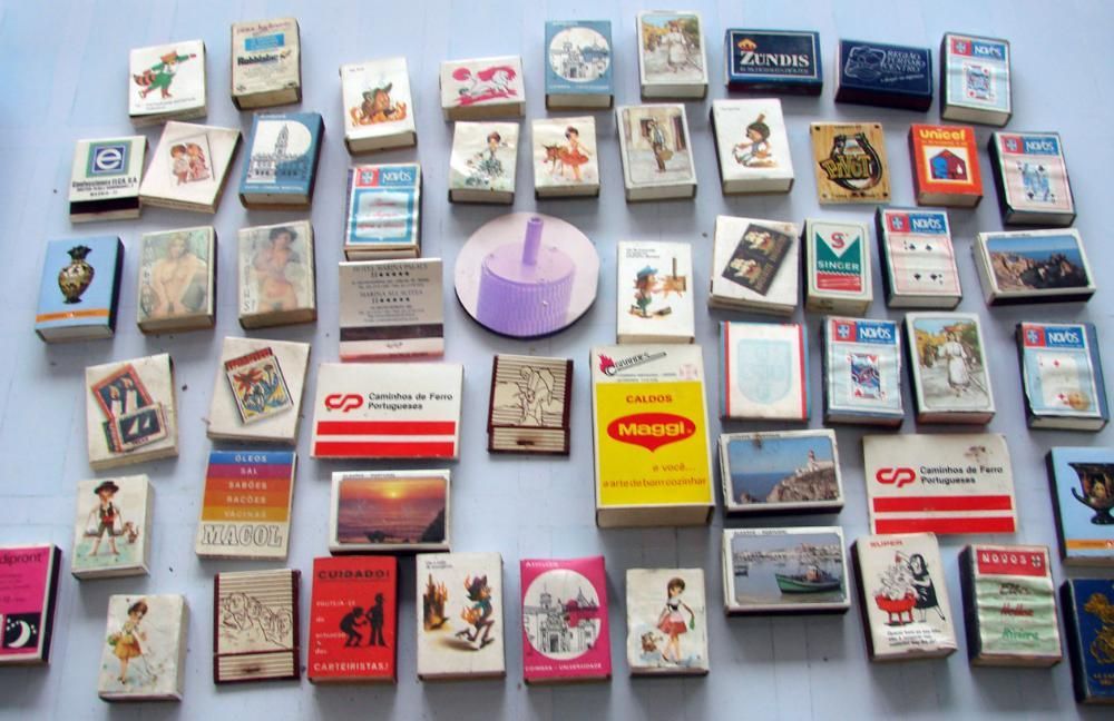 Colecção RARA 30 ANOS (1970, 80, 90) Caixas de Fósforos