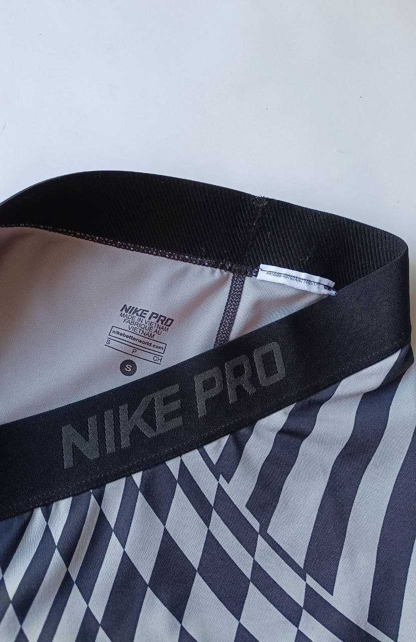 Легінси спортивні принтовані Nike pro, S
