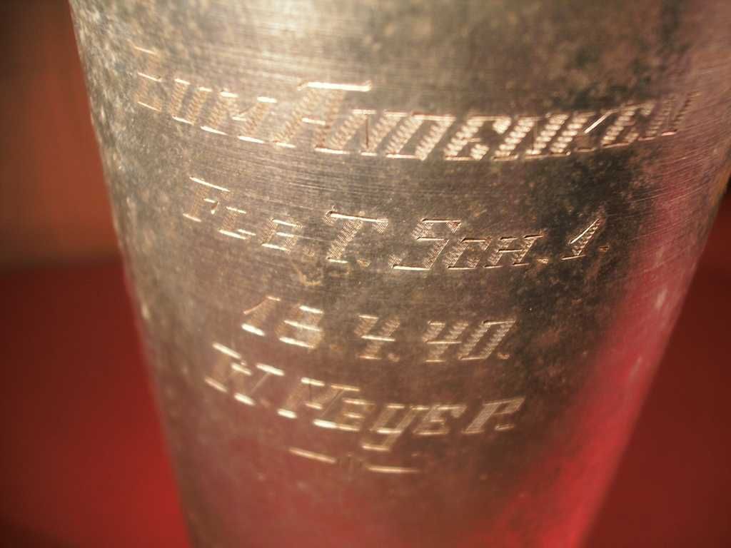 Cálice de Cerimonia Alumínio - 18/04/1940 - WW2 - Alemanha