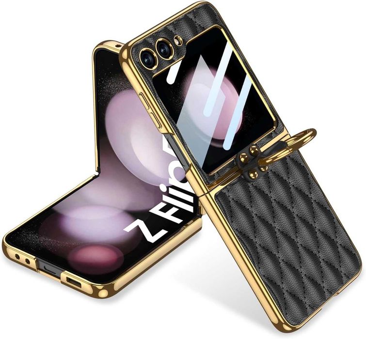 Etui do Samsung Galaxy Z Flip 5 z etui na telefon z pierścieniem