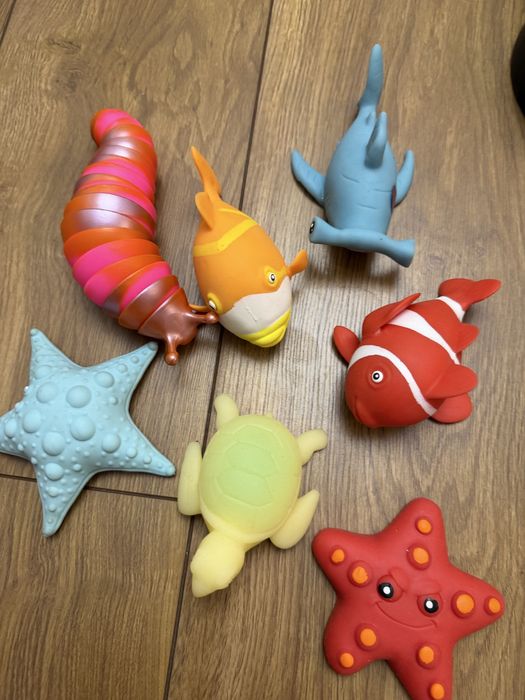 Іграшки антистрес, морський світ. Ціна за все.