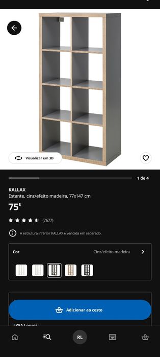 Estante IKEA  Kallax