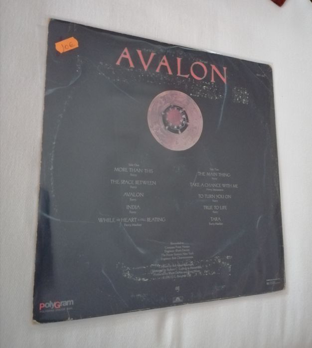 Roxy music avalon Vinil 33'