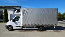 Renault Master  Renault Master 2.3 Plandeka. Silnik po kompletnej obudowie.