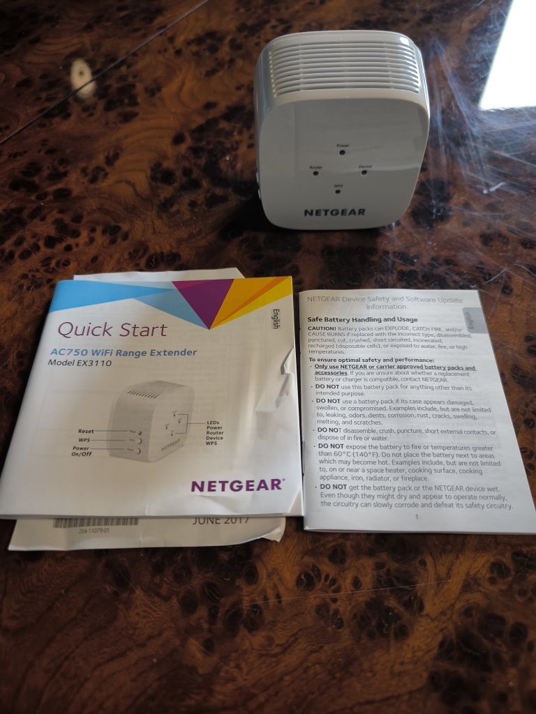 Wzmacniacz Sygnału Wifi Netgear AC750