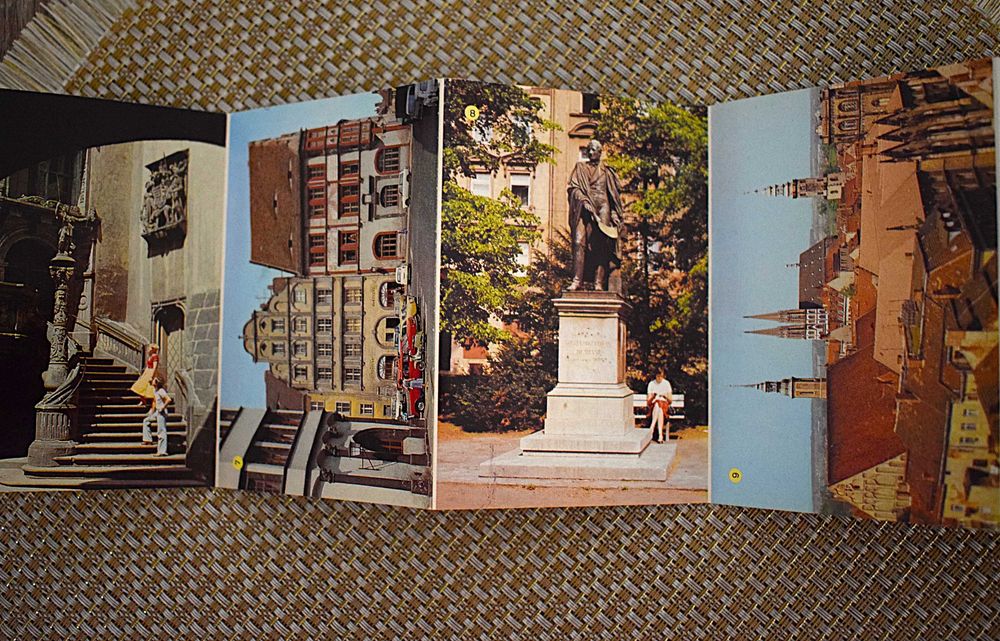 Gorlitz - zestaw małych pocztówek z lat 80 tych