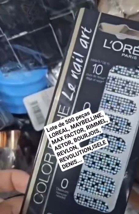 Lote de maquilhagem 500 peças