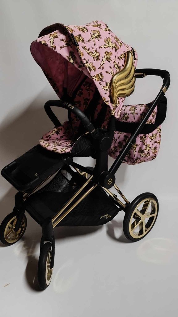 Cybex priam 2.0 cherubs pink wózek spacerowy