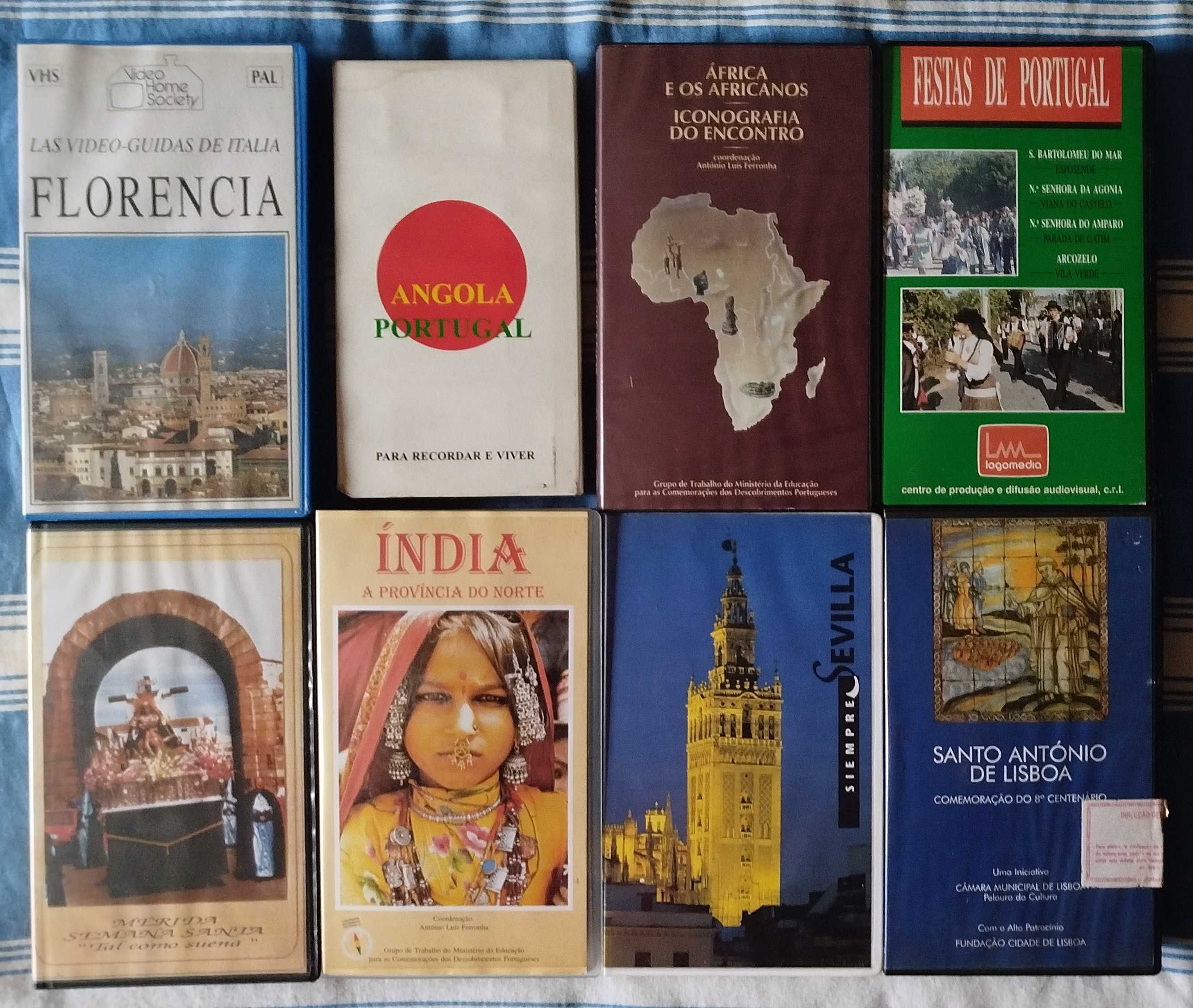 Cassetes VHS RARAS Institucional Cultura Povos Documentário TODAS: 50€