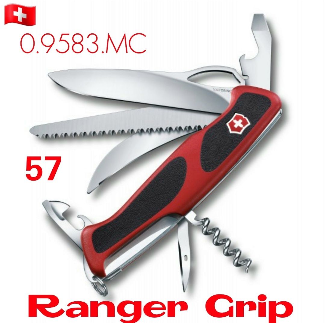 Ніж Victorinox OUTRIDER Alpineer Sentinel SAK HUNTER XT RangerGrip 55