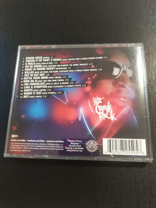 Lily Jon - Crunk rock CD