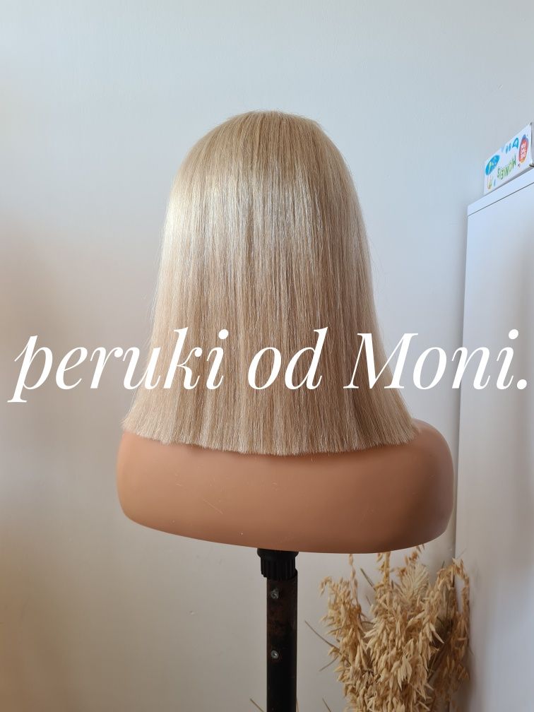 Peruka jasny beżowy blond