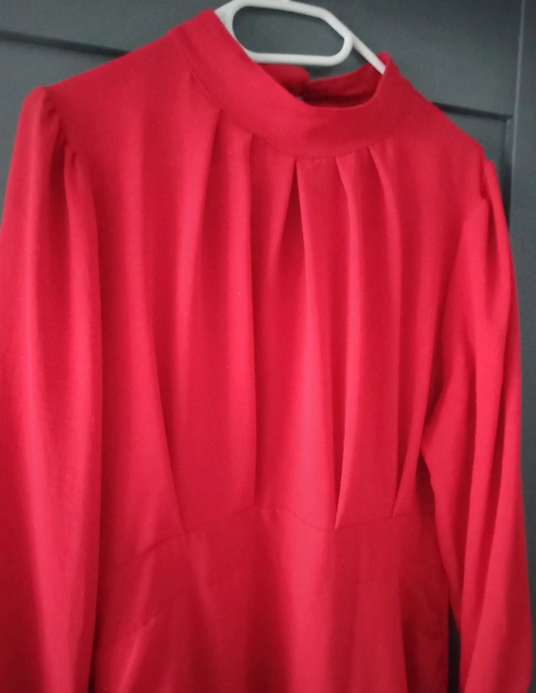 Czerwona sukienka rozmiar 38/40 Made in Italy