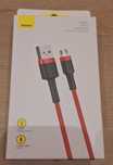 Baseus Sszybki Kabel USB - Micro USB Przewod splot dwustronny 1.5A 2M