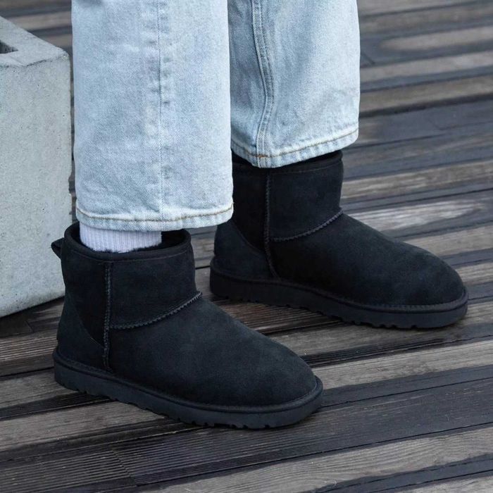Чоловічі Угги/Угг/Уггі/UGG Australia Mini Classic/Сапоги/Ботинки/Замш