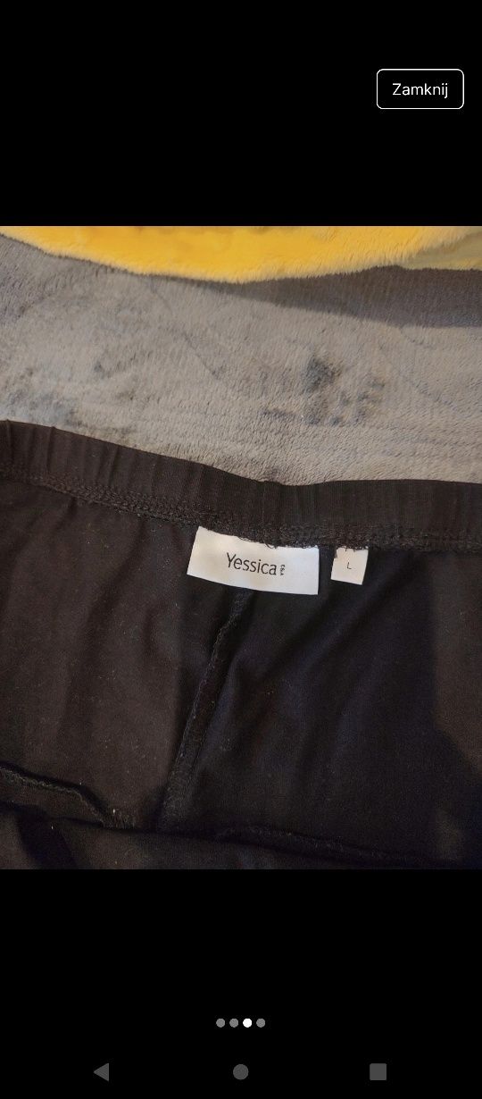 Spodnie ciążowe legginsy Yessica rozmiar L