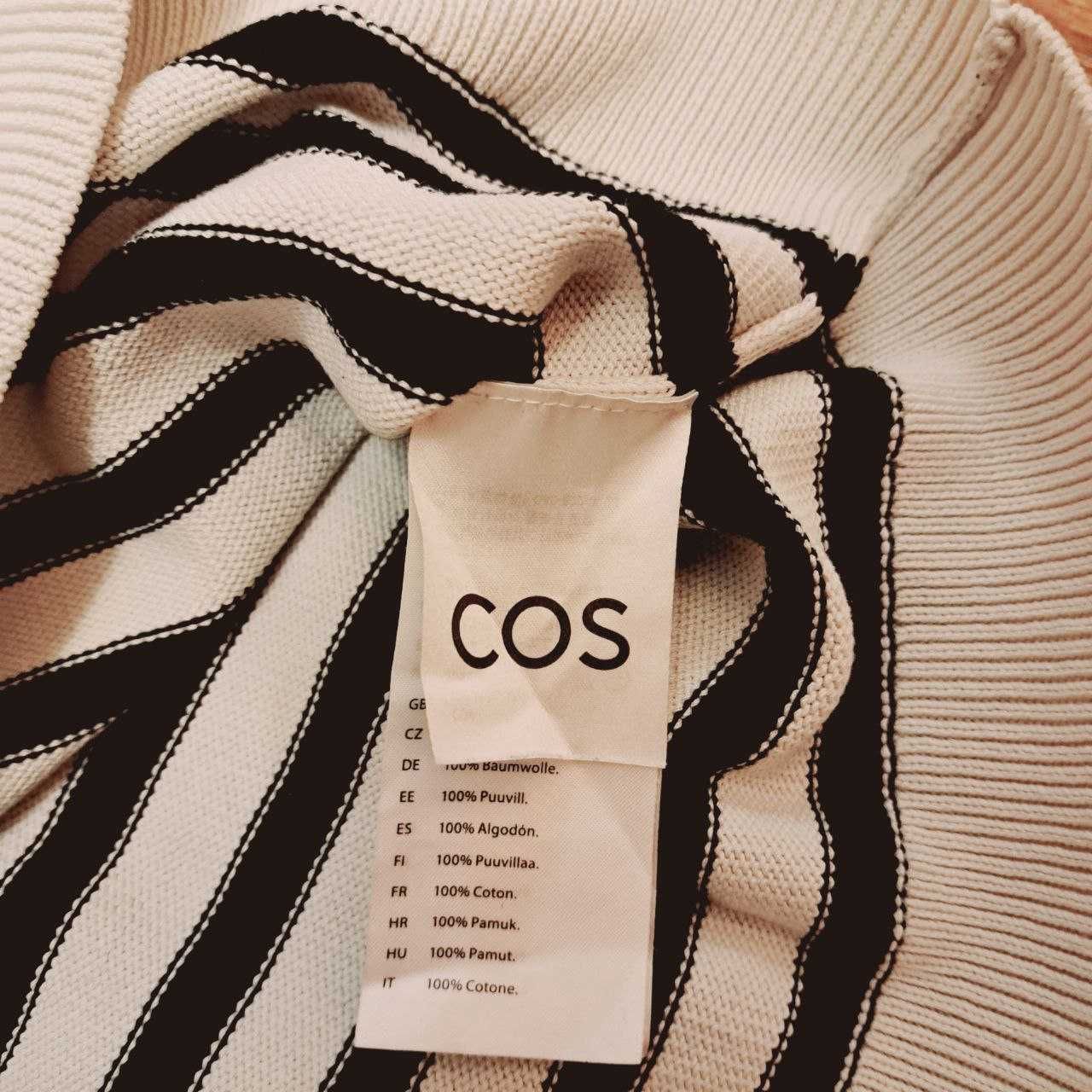 Полосатый свитер COS, новая коллекция, размер S.