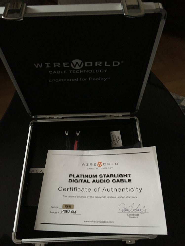 Wireworld Platinum Starlight 8 Ethernet 2m.