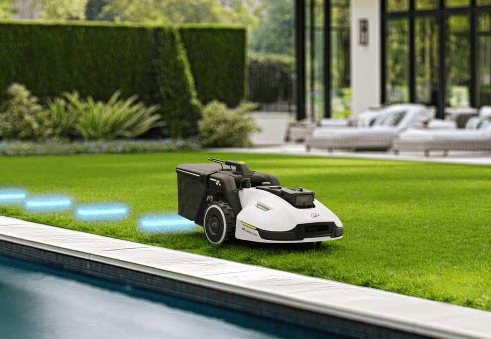 Robot koszący z KOSZEM YUKA 3000 - model 2025 3 letnia gwarancja