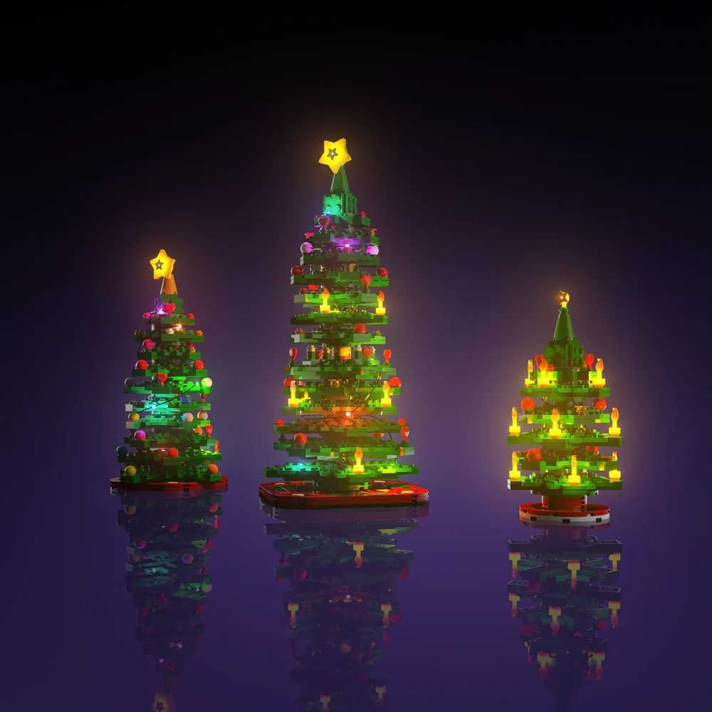Light My Bricks 2.0 Light Kit LEGO Árvore de Natal NOVO
